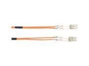 Black Box FO625 005M LCLC Box 62.5 Micron Multimode Value Line Patch Cable Lc Lc 5 M 16.4 Ft. Fiber Optic For Network Device 16.40 Ft 2 X Lc Male Netw