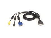 ServSwitch Secure KVM Switch Cable VGA USB CAC USB to HD26