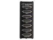 Black Box TL074A R4 Box 6 Port Ms 6 Modem Splitter
