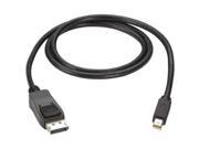 Black Box ENVMDPDP 0010 MM Box Mini Displayport To Displayport Cable Mm 10 Ft. 3.0 M Mini Displayport To Displayport Cable For Notebook Audio Video Devic