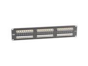 Black Box JPM5E48 45ANG DU Box Spacegain Cat5E 45 Degree Angled Port Patch Panel 48 Down Up Ports 48 X Rj 45