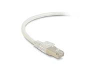 GigaBase 3 CAT5e 100 MHz Shielded Stranded Lockable PVC Cable F UTP White 5 ft. 1.5 m