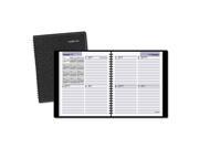 AT A GLANCE G535 00 Open Schedule Weekly Appointment Book 6 7 8 X 8 3 4 Black 2017
