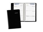 AT A GLANCE G235 00 Refillable Weekly Pocket Appt Book Phone Address Tabs 3 3 4 X 6 Black 2017