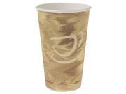 Mistique Hot Paper Cups 16oz Brown 50 Sleeve 20 Sleeves Carton