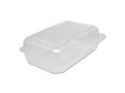 Staylock Clear Hinged Container Oblong 9 2 5x6 4 5x3 1 10 125 Bag 2 CT