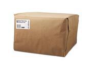 General 80075 1/6 Bbl Paper Grocery Bag, 52lb Kraft, Standard 12 X 7 X 17, 500 Bags
