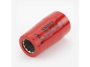 KNIPEX 98 37 7 16 Socket 3 8 in. Dr 7 16 in. Spline G6079403