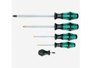 Wera 346301 Kraftform Plus Pozidriv Screwdriver Set