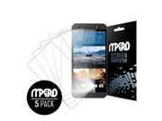 Clear Screen Protector Cover HTC One M9 Plus 5 Pack