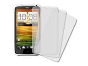 HTC One X Screen Protector Cover MPERO AT T HTC One X 3 Pack of Screen Protectors [MPERO Packaging]