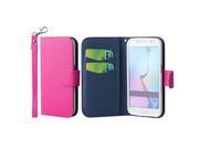 FLEX FLIP Wallet Case Samsung Galaxy S6 Hot Pink
