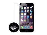 iPhone 6 iPhone 6S Screen Protector Covers 2 Pack Bubble Free Oleophoic Coated Tempered GLASS MPERO