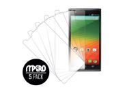 Clear Screen Protector Cover ZTE ZMAX 5 Pack