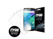 Clear Screen Protector Cover Motorola Moto X Pure Edition 5 Pack