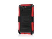 IMPACT XT Kickstand Belt Clip Case ASUS Padfone X Red