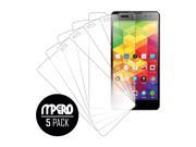 Clear Screen Protector Cover ZTE V5 Max 5 Pack