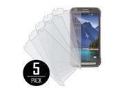 Matte Screen Protector Cover Samsung Galaxy S5 Active 5 Pack