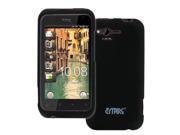 EMPIRE Verizon HTC Rhyme Black Rubberized Hard Case Cover [EMPIRE Packaging]