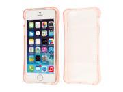 MPERO iPhone SE 5S 5 Case SLIM SHOCK Proof Flexible Soft Bumper Thin Transparent Protective Cover Pink