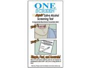 ONESCREEN Saliva Alcohol Test 10 pack