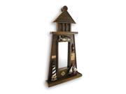 Decorative Nautical Lighthouse Mirror 17 In.