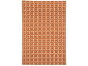 Rizzy Home Glendale Area Rug 3 Ft. 3 In. X 5 Ft. 3 In. Orange