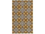 Rizzy Home Opus Hand Tufted Area Rug 5 Ft. X 8 Ft. Yellow