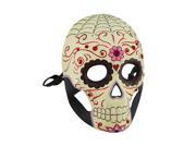 Jeweled Day Of The Dead Skull Fantasy Masquerade Mask