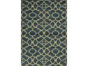 Rizzy Home Sorrento Double Pointed Area Rug 3 Ft. 3 In. X 5 Ft. 3 In. Navy
