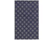 Rizzy Home Opus Hand Tufted Area Rug 5 Ft. X 8 Ft. Blue