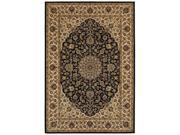 Rizzy Home Chateau Power Loomed Area Rug 6 Ft. 7 In. X 9 Ft. 6 In. Black