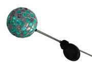 Mosaic Glass Sphere Color Changing Garden Stake Solar Light