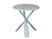 Chesapeake Two Tone Paddles Accent Table