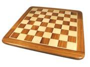 21 Inch Sheesham Maple Thick Veneer Chess Board