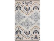 Rizzy Home Valintino Hand Tufted Area Rug 5 Ft. X 8 Ft. Gray
