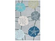 Rizzy Home Cabot Bay Hand Tufted Area Rug 5 Ft. X 8 Ft. Blue