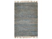 Rizzy Home Ellington Hand Loomed Area Rug 2 Ft. X 3 Ft. Blue