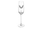 Alchemy Gothic Wings of Love Champagne Glass