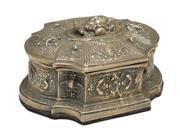 5 1 4 Inch Square Brass Box With Lid