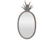 Three Hands Pineapple Inspired Wall Mirror
