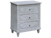 Callaghan 3 Drawer Cloudy Grey Chest