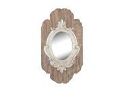 Sterling Industries 326 8699 Villeneuve Wall Mirror In Weathered Wood Finish