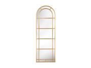 Sterling Industries Arched Pier Mirror In Gold