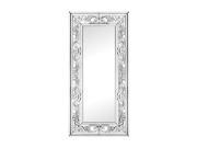 Sterling Industries Camille Wall Mirror With Venetian Glass Frame