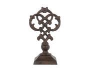 UPC 805572198830 product image for Rust Brown Finish Cast Iron Decorative Finial Statue 9 1/2 Inches Tall | upcitemdb.com