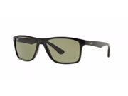 Ray Ban 0RB4234 Rectangle Sunglasses for Mens Size 58 Polar Green