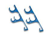 Pack of 2 HydroTools 3 Hook Telepole Skimmer and Hoses Swimming Pool Accessory Kit
