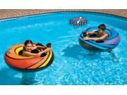 40 Water Sports Inflatable Power Blaster Swimming Pool Inner Tube Squirter Set