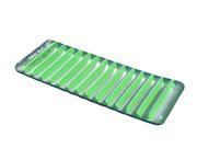 76 Green and Gray Inflatable Sun Tanning Swimming Pool Mattress Raft